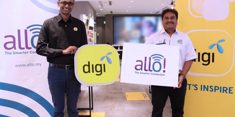 DIGI Bekerjasama Dengan Allo Perluas Perkhidmatan Jalur Lebar Kediaman Di Melaka, Perak, Cyberjaya