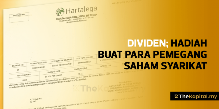 Dividen, Hadiah Buat Para Pemegang Saham Syarikat
