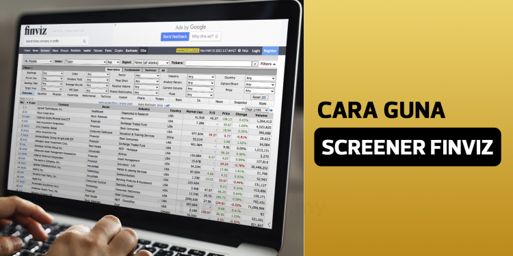 Apa Itu Finviz dan Cara Terbaik Menggunakan Screener Finviz