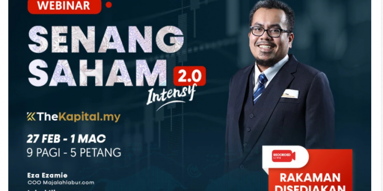 Kelas Saham Premium 3 Hari Yang Termurah di Malaysia