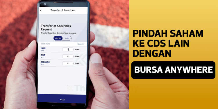 Pindah Saham Dari Satu CDS Ke CDS Yang Lain Dengan Bursa Anywhere