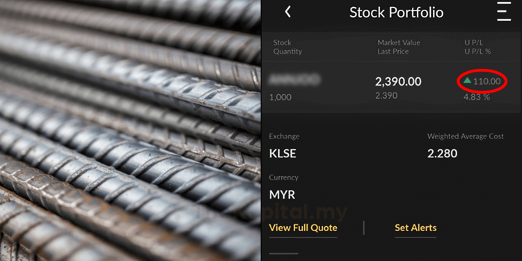 Teknik Buat RM100 Dalam Sejam Dengan Saham Besi