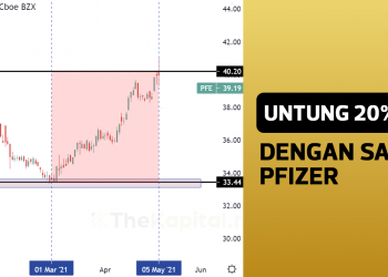 Buy on Dip & Untung 20% Dengan Saham Pfizer di Wall Street (US)