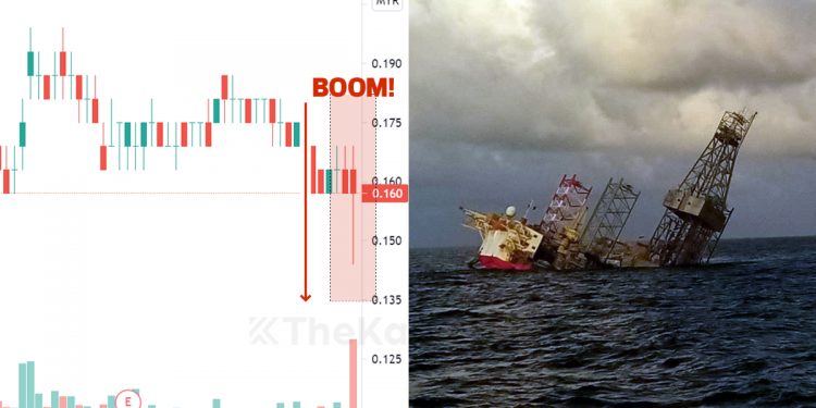 Apa Kata Broker Terhadap Saham Velesto Selepas Pelantar Naga 7 Tenggelam?