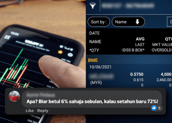 Hanya Perlu 6% Sebulan Untuk Pulangan 100% Setahun
