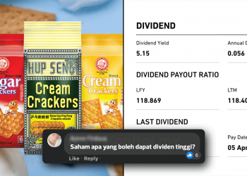 Syarikat Sektor Pengguna Yang Memberikan Dividen Lebih Daripada 5% Setahun
