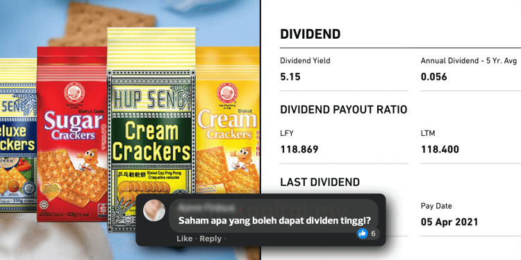 Syarikat Sektor Pengguna Yang Memberikan Dividen Lebih Daripada 5% Setahun