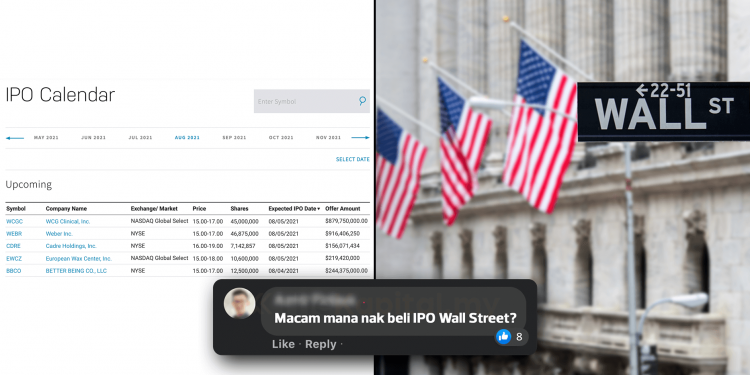 Boleh Ke Beli IPO Di Wall Street?
