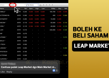 Boleh Ke Beli Saham Di Leap Market?