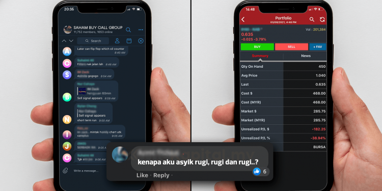 3 Sebab Pelabur Kerap Rugi Dalam Pelaburan Saham