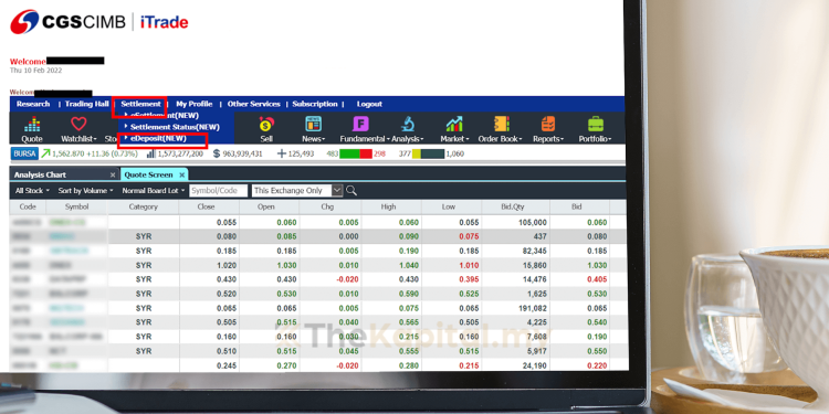 Cara Masuk Dan Keluar Duit Daripada Platform CGS-CIMB