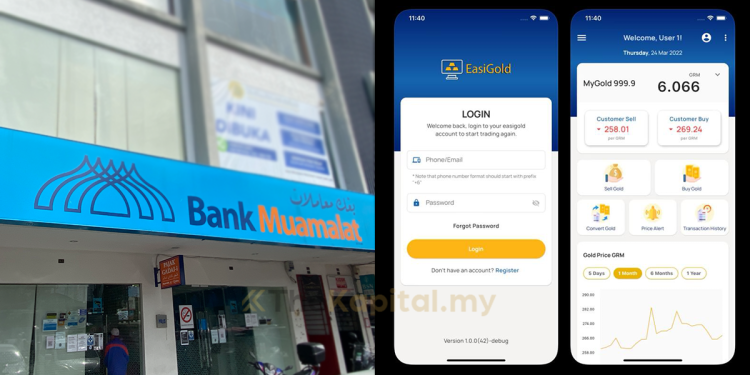 Bank Muamalat Lancar Platform Pelaburan Emas Digital, ‘EasiGold’