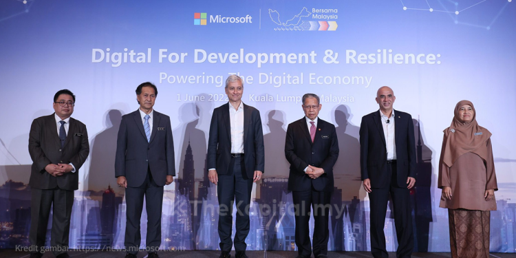 Malaysia, Microsoft Umum Kerjasama MyDIGITAL GovTech Innovation