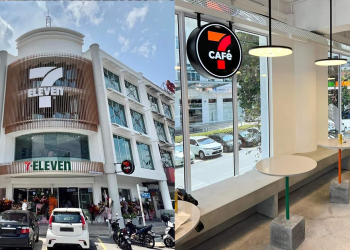 7-Eleven Buka 7Café, Outlet Terbesarnya Di Puchong