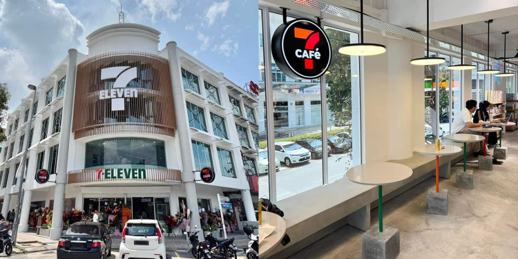 7-Eleven Buka 7Café, Outlet Terbesarnya Di Puchong