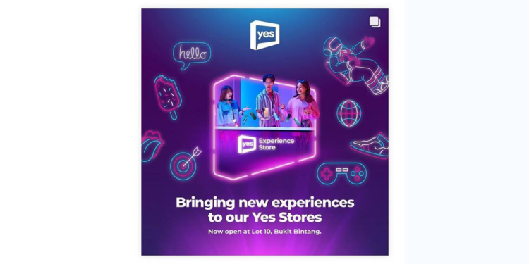 YES Lancar Pusat Pengalaman Dilengkapi Wifi 5G Percuma