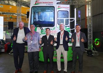 TTM Lancar Traktor Terminal Elektrik Berkuasa Bateri Penuh Pertama Di Malaysia