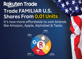 Rakuten Trade Lancar Khidmat Jual Beli Pecahan Saham AS Digital Sepenuhnya Pertama Malaysia