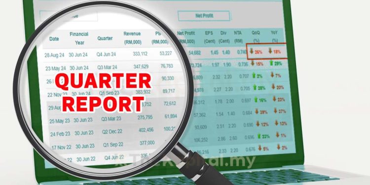 Mana Nak Cari Quarter Report?