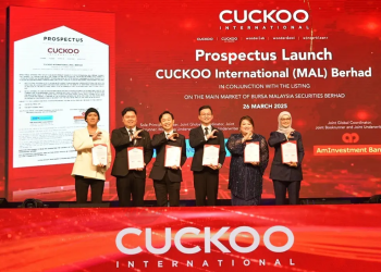 Cuckoo Malaysia Sasar Kumpul RM184.8 Juta Melalui IPO