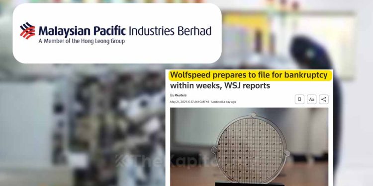 Wolfspeed Diambang Muflis, Operasi Malaysian Pacific Industries ($MPI) Tidak Terjejas