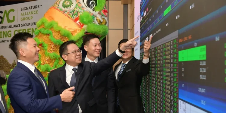 Signature Alliance Group Naik 6 Sen Atau 9% Berbanding Harga IPO Pada Penyenaraian