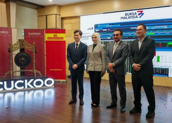 Cuckoo International Mula Disenaraikan Pada RM1.09, Naik Satu Sen Daripada Harga IPO